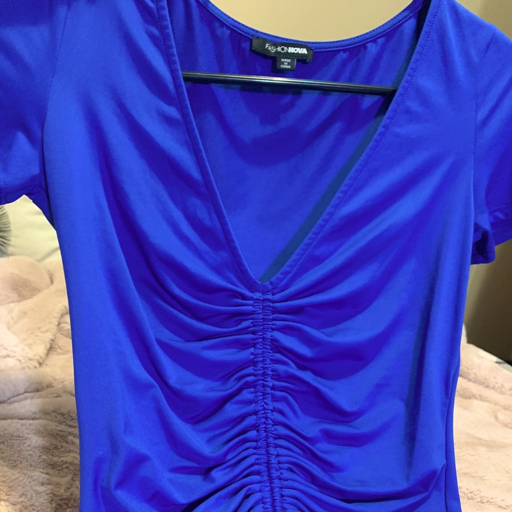 Blue Dress from fashion nova